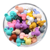 Silicone Beads Baby Teething Beads 20pcs Food Teether Jewelry Making