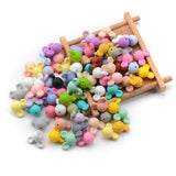 Silicone Beads Baby Teething Beads 20pcs Food Teether Jewelry Making