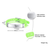 Silicone Bracelets Engraving Emergency Reminder Jewelry