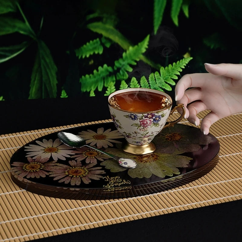 Silicone Cake Holder Tray Fruit Cup Mold Resin Pendant Mold