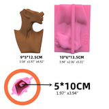 Silicone Candle Holder Molds Planter Flowerpot Casting Molds Pen Container