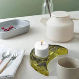 Silicone Candle Holder Storage Mold DIY Moon Crystal Epoxy Resin Casting Mold
