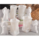 Silicone Angel Candle Making Mold DIY Craft Mould for Home Decor