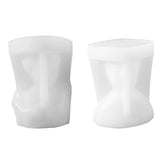 3D Human Face Silicone Candle Mold for Aromatherapy Candle Soap Making
