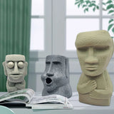 3D Moai Statue Silicone Mold for DIY Aromatherapy Candle Soap Making