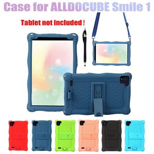 Silicone Case for Smile 1 8Inch Case Stand with Pen and Strap for Smile1(B)