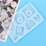 Silicone Casting Mods For DIY Resin Jewelry Pendants Earring