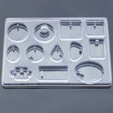 12 Shapes Silicone Casting Mold For Resin Jewelry Pendants