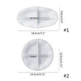 Silicone Mold for Soap Dish Dinner Plate Jewelry Storage