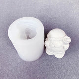 Santa Shaped Silicone Casting Mold for Baking Cakes