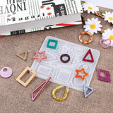 Silicone Casting Resin Molds & Accessories Set For Jewelry DIY Crafts