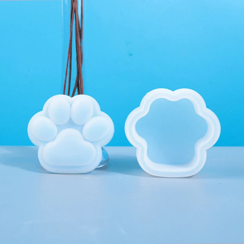 Silicone Cat Paw Case Mold Resin Epoxy Craft Casting Mould