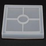Silicone Resin Mold for Coasters (4 Pack)