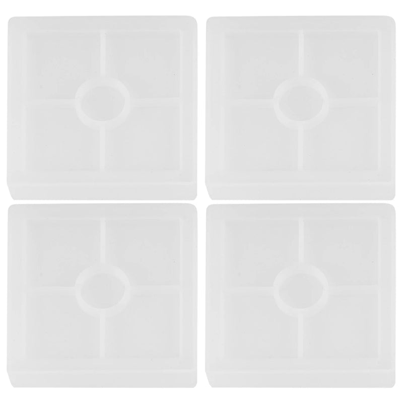 Silicone Coaster Molds Clear Epoxy Molds For Resin Casting