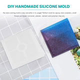 Silicone Coaster Molds Clear Epoxy Molds For Resin Casting