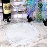 Silicone Coaster Molds for Resin Casting, Epoxy Jewelry Mold