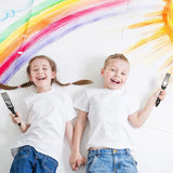 Wide Flat Silicone Paint Brush 1 Inches