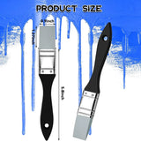 Wide Flat Silicone Paint Brush 1 Inches