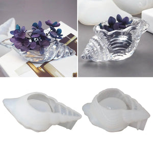 Silicone Conch Epoxy Resin Casting for Dishes Decor