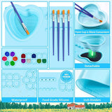 Silicone Craft Mat, 20x16 Inch Mat with Cup for Painting