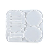 Silicone Crystal Epoxy Resin Mold Wave Coaster Mat Casting Mould Crafts