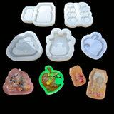 Silicone DIY Bottle Cherry Leaf Epoxy Resin Mold Shaker Mold