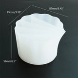 Silicone Distributing Cup Toning Cup for Crystal Epoxy Resin Mold