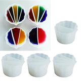 Silicone Distributing Cup Toning Cup for Crystal Epoxy Resin Mold
