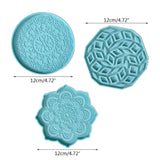 Silicone DIY Homemade Mold Coaster Crystal Dripping