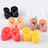 Silicone Ear Model Practice Piercing Tools Earring Display