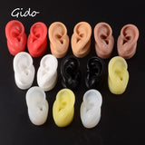 Silicone Ear Model Practice Piercing Tools Earring Display