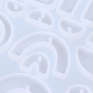 Silicone Earring Epoxy Casting Molds Set for Jewelry Making DIY