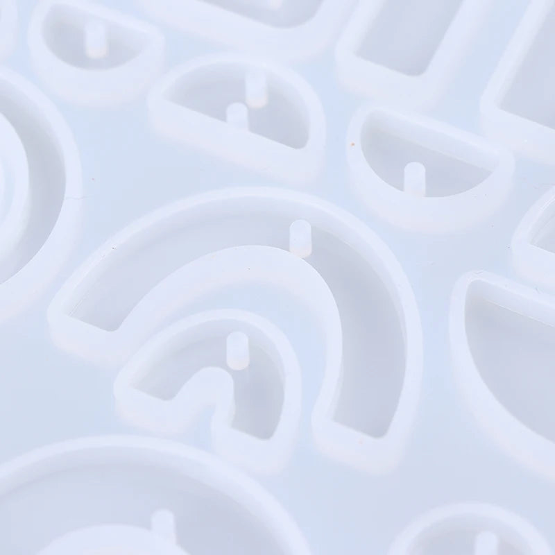 Silicone Earring Epoxy Casting Molds Set for Jewelry Making DIY