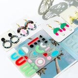 Silicone Earring Epoxy Casting Molds Set for Jewelry Making DIY