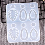Silicone Earring Mold Resin Jewelry Making Craft DIY Pendant Charm