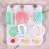 Silicone Earring Mold Resin Jewelry Making Craft DIY Pendant Charm
