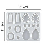 Silicone Earring Mold Jewelry Making Tools DIY Charms Pendant Earring
