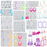 Silicone Earring Mold Jewelry Making Tools DIY Charms Pendant Earring