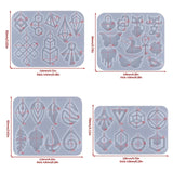 Silicone Earring Mold Epoxy Resin Molds Jewelry Making