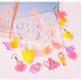 Silicone Earring Mold Epoxy Resin Molds Jewelry Making