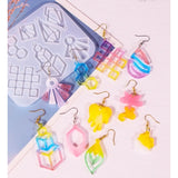 Silicone Earring Mold Epoxy Resin Molds Jewelry Making
