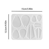 Silicone Earrings Mold Irregular Fruit Pendant Epoxy Casting Mold