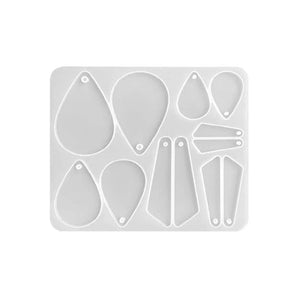 Silicone Earrings Mold Irregular Fruit Pendant Epoxy Casting Mold