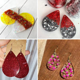 Silicone Earrings Mold Irregular Fruit Pendant Epoxy Casting Mold