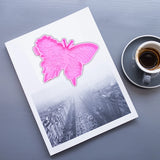 Silicone Epoxy Resin Butterfly Coaster Mold for DIY Crafts