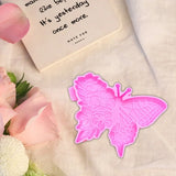 Silicone Epoxy Resin Butterfly Coaster Mold for DIY Crafts