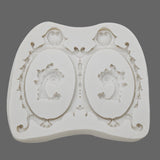 Silicone Flexible Mold Resin Fondant Soap Oval Frame