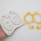 Silicone Flexible Mold Resin Fondant Soap Oval Frame
