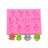 Silicone Halloween Candy Molds for Cake Fondants DIY Baking