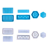 Silicone Dice Storage Case Mold with Lid Resin Organizer Mold